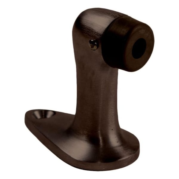Trimco Gooseneck Floor Stop Combo Pack Dark Bronze Powder Coat 2-7/8" 1233.613 - main